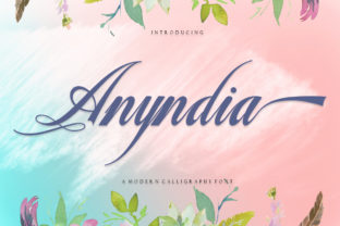 Anyndia: The Perfect Script Font for Crafters
