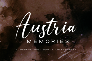 Austria Memories: A Typeface for Elegant Editorial Design