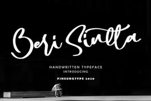 Beri Sintta: A Playful Script Font for Web Design