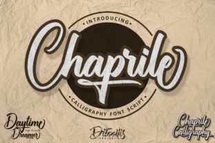 Chaprile: A Modern Script Typeface for Editorial Design