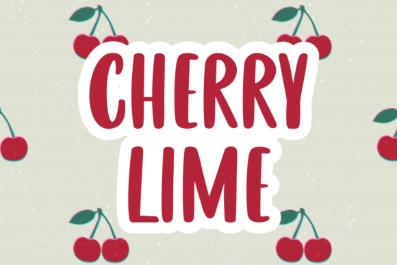 Cherry Lime Font Review for Makers
