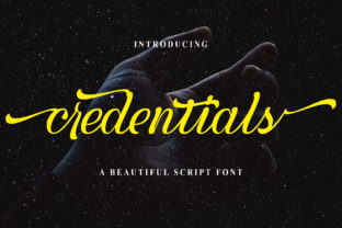Credentials Font: A Playful Script for Branding