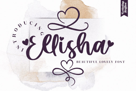 Ellisha: A Delicate Script Handwritten Font for Web Design