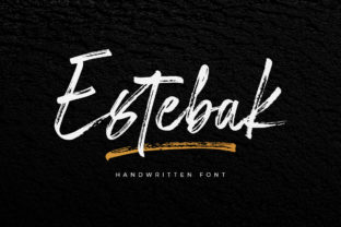 Estebak: The Authentic Script Font for Bold Campaigns