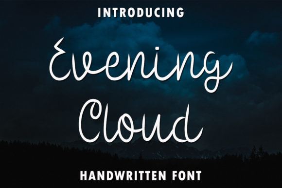 Evening Cloud: A Typeface for Soft Editorial Design