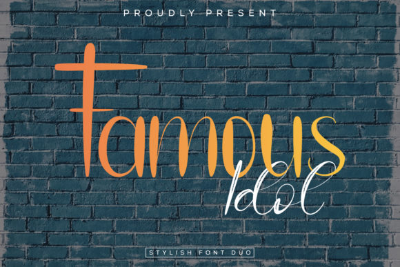 Famous Idol Font for High-Impact Campaigns