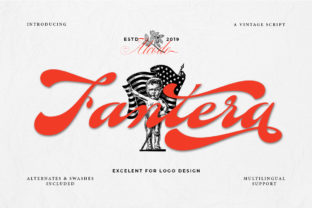 Fantera: A Playful Vintage Script Font for Campaigns