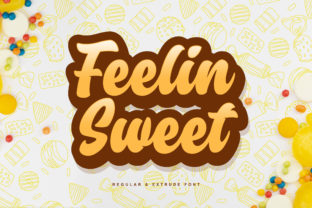 Feelin Sweet: A Nostalgic Script Typeface for Branding