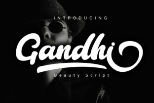 Gandhi: The Script Font for Scroll-Stopping Designs