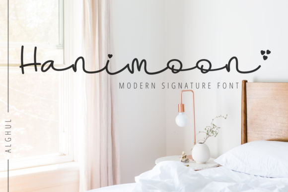 Hanimoon: A Charming Script Font for Makers