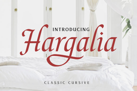 Hargalia: A Fresh Script Font for Bold Campaigns
