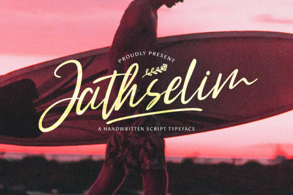 Jathselim: A Delicate Handwritten Font for Elegant Brands