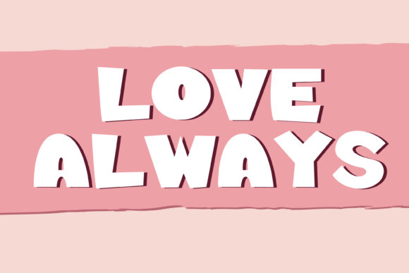 Love Always Font for Bold Web Branding