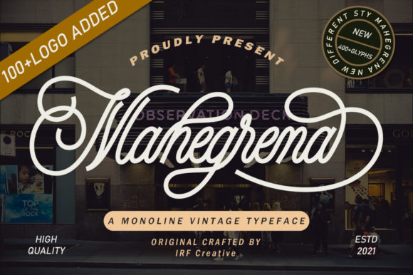 Mahegrena: A Delicate Handwritten Font for Elegant Branding