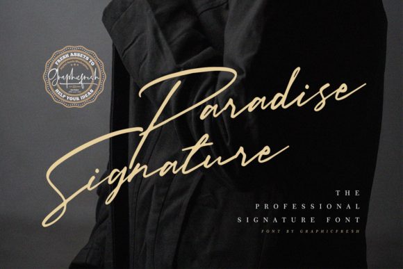 Paradise Signature Font: A Designer’s Review