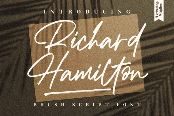Richard Hamilton Font for Modern Business Branding