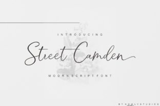 Street Camden: A Modern Script Font for Makers