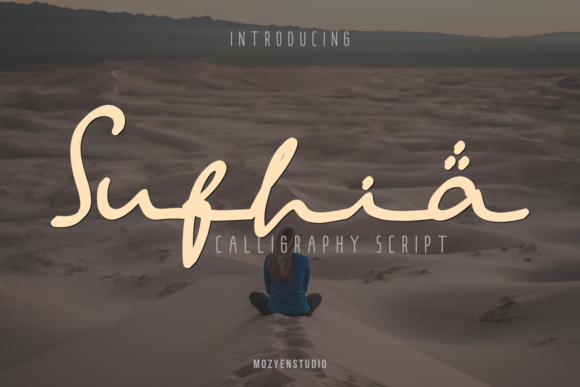 Sufhia: An Elegant Script Typeface for Makers