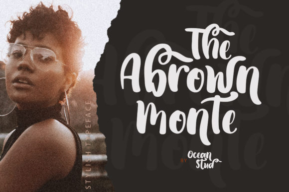 The Abrown Monte: A Script Handwritten Font for Branding
